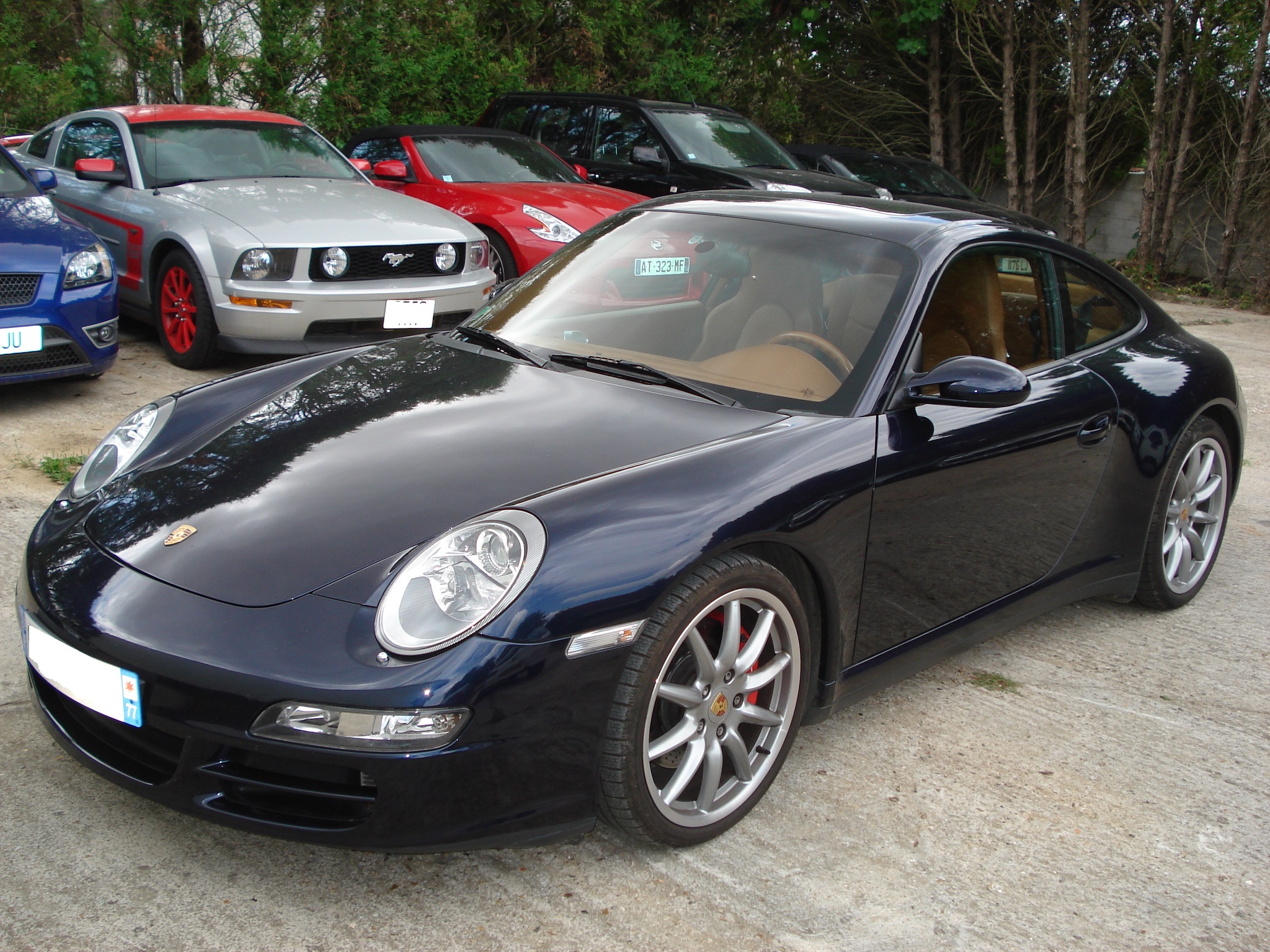 Left hand drive PORSCHE 911 997 3.8 355 CARRERA 4S 